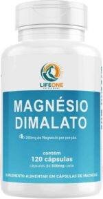 Magnesio Dimalato 120 Cápsulas Life One